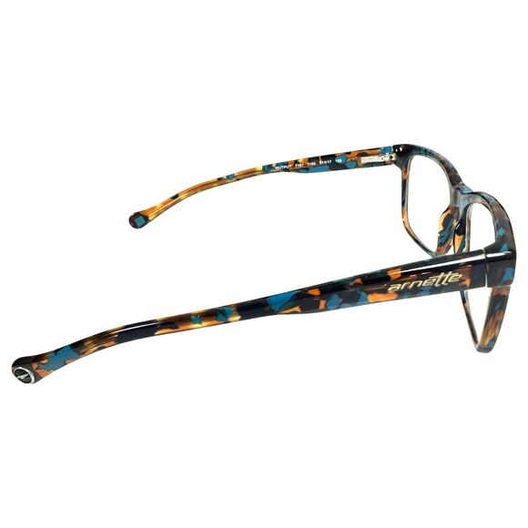 Arnette Output 71011184 Tortoise Brown Blue Eyeglasses Frames - Needs Lenses - Picture 5 of 6